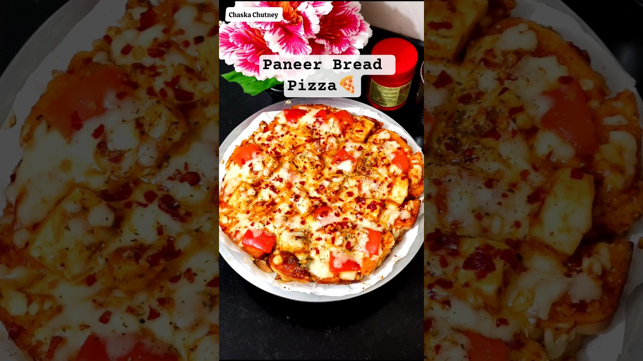 Crispy Bread Pizza in 10 Minutes 🍕 Easy Snack Recipe #shorts Crispy Bread Pizza in 10 Minutes 🍕 Easy Snack Recipe #shorts