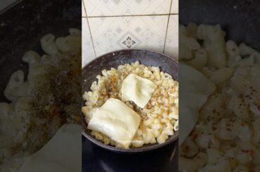Cheese Creamy White Pasta 🍝 #food #recipe #shorts #youtubeshorts