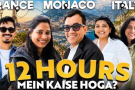 3 Countries In 12 Hours With Sanjeev Kapoor! Breakfast In France, Lunch In Monaco, Dinner In Italy!