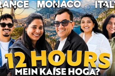 3 Countries In 12 Hours With Sanjeev Kapoor! Breakfast In France, Lunch In Monaco, Dinner In Italy!