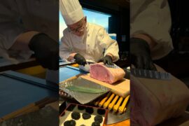 Omi Beef Sukiyaki, Reinvented on the Teppan | Osaka