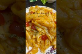 Red Sauce Pasta Recipe #redsaucepasta #pasta #shorts #youtubeshorts #cooking
