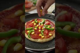 Suji Pizza #cheesepockets #aivideo #aivideo #food #easyrecipe #cooking #aishorts #aalootikkiburger