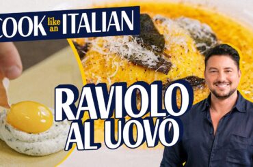 How to Cook Raviolo al Uovo Like an Italian (with Chef Gabe Bertaccini) 🇮🇹🥚