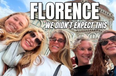 Americans' First Time in Florence 🇮🇹 | A Family Travel Vlog