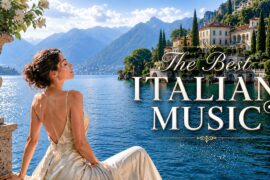 Italian Vibes 🎶 Mediterranean Music  Amalfi Coast & Lake Como  Relaxing Morning in Italy 4K