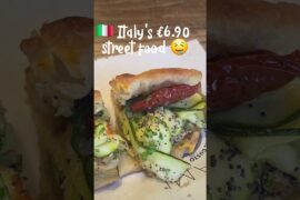 🇮🇹 Would You Try This Italian Street Food for €6.90? 🤤