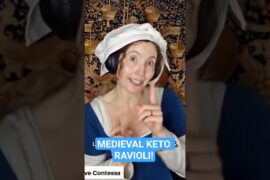 LOW-CARB MEDIEVAL RAVIOLI! MAKING 15TH CENTURY ITALIAN "PASTA"