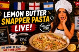 🇮🇹 Lemon Butter Snapper Pasta LIVE | Italian Seafood Pasta Night 🍋🐟