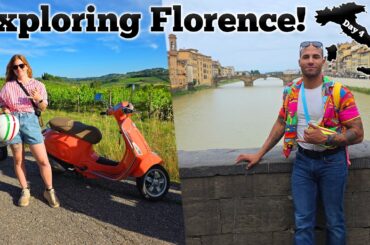 Riding Vespas and drinking wine (not at the same time) - Italy Vlog Day 4