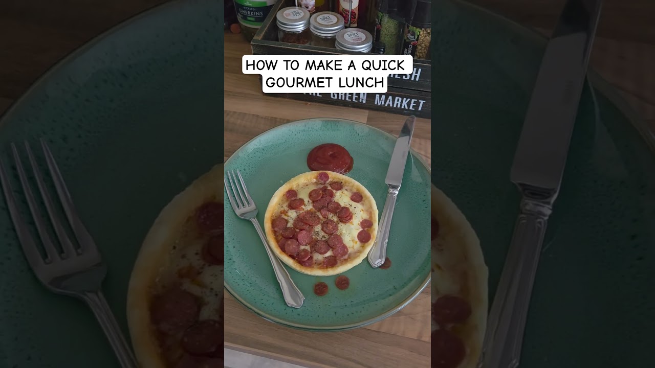 How to make a quick gourmet lunch. Thank me later How to make a quick gourmet lunch. Thank me later