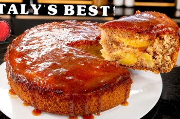The easiest Italian's Apple pie Cake Recipe! 🍎 Super Soft, Moist & Delicious!