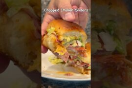 Chopped Italian Slider 🤤🔥