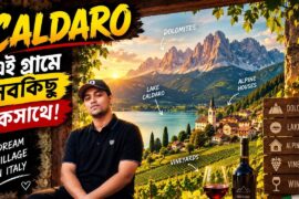 এই গ্রামে কি নেই ? Caldaro, Bolzano Italy 🇮🇹|| Beautiful Italian Village | bangla vlog || রিসানরবি |