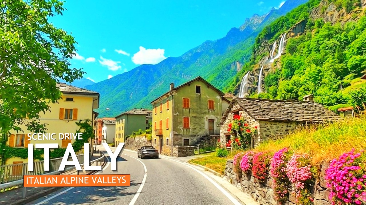 The Most Beautiful Summer Drive in Italy 🇮🇹 | Colorful Villages & Alpine Lakes The Most Beautiful Summer Drive in Italy 🇮🇹 | Colorful Villages & Alpine Lakes
