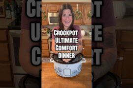 Crockpot Ultimate Comfort Dinner #recipe #cooking #comfortfood #fyp #dinner #easyrecipe #food #yummy