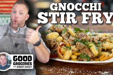 Gnocchi Stir Fry on the Blackstone Griddle