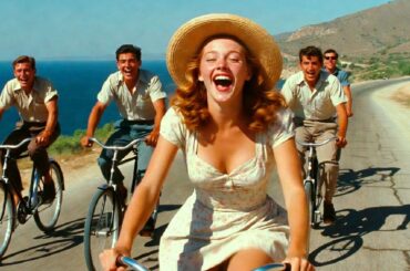 Anima al Vento🎵 Italian Love Song | Forgotten Italian Summers Come Alive Again(Official Music Video)