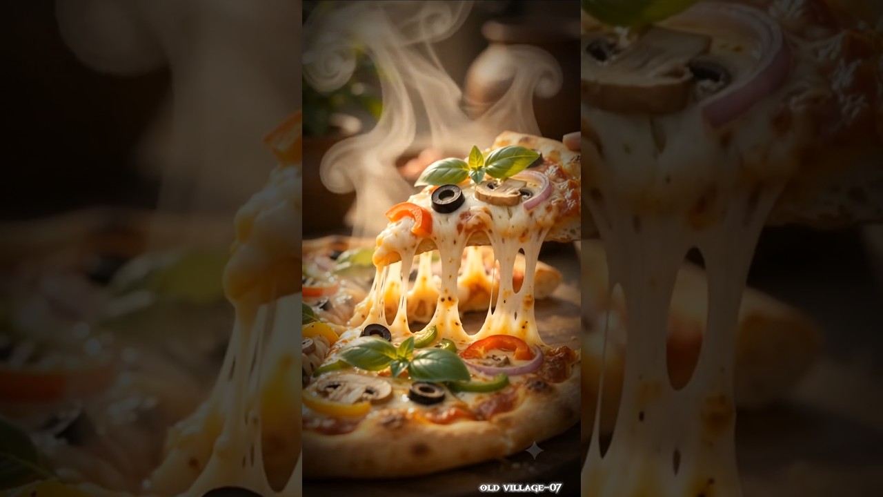 🍕 खेत से प्लेट तक वेज पिज़्ज़ा | Farm to Pizza 🍅 Studio Ghibli Inspired ASMR | #Shorts #pizza 🍕 खेत से प्लेट तक वेज पिज़्ज़ा | Farm to Pizza 🍅 Studio Ghibli Inspired ASMR | #Shorts #pizza