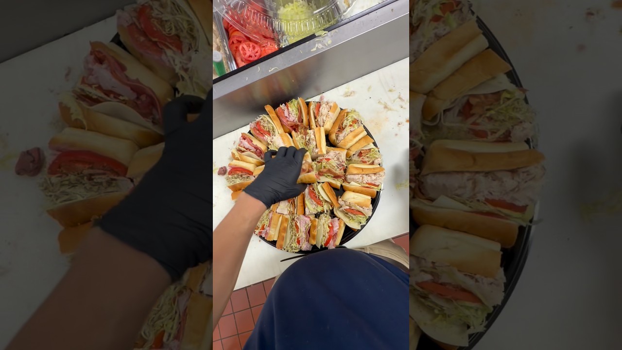 Three Premium Sub Platters Made to Feed a Crowd 👑🥖 Three Premium Sub Platters Made to Feed a Crowd 👑🥖