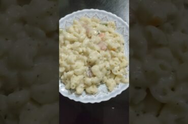 White Sauce Pasta #food #homecuisine #recipe #cooking #easyrecipe #pasta #yummy