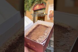 In Rome…you have to taste the tiramisu everyone talks about. 🤎 #tiramisu #food #travel #rome #italy