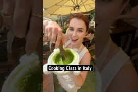 How a cooking class in Italy almost took me out!! #italy #cinqueterreitaly #cooking #pesto #travel