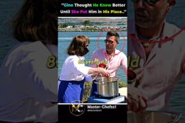 83-Year-Old Mom Humbled Pro Chef Gino 😱 | Gordon, Gino and Fred: Road Trip | #shorts #trending