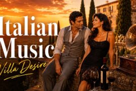 Italian Music Villa Desire | Romantic Tuscan Sunset Love Story