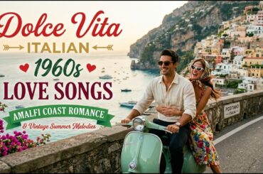 Italian Love Songs 1960s ❤️ Ti Amo | Vintage Riviera Romance Venice, Capri, Amalfi, Rome | Old Italy
