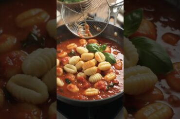 Gnocchi recipe # #shortsfeed #shortsvideo #cooking #youtubeshorts