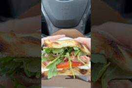 This Italian sandwich hit different #foodreview #italian #sandwich