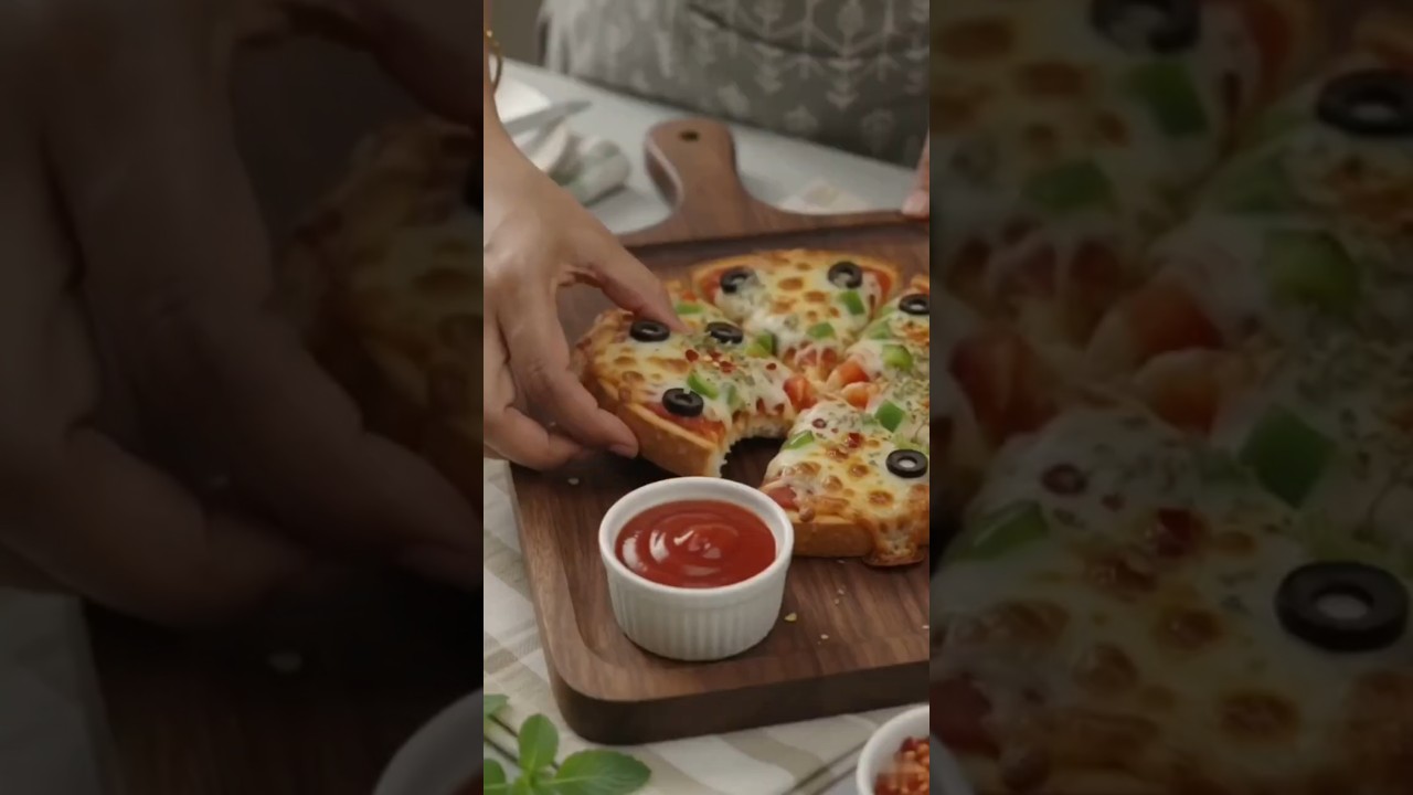 Garlic Bread Pizza โ Full of Flavor & Cheesy Goodness! ๐ #recipe #trending #explore #shorts #fyp Garlic Bread Pizza โ Full of Flavor & Cheesy Goodness! ๐ #recipe #trending #explore #shorts #fyp