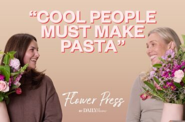 Flower Press by Daily Blooms | Bringing People Together: Lizzie Moss of Pasta, Please!