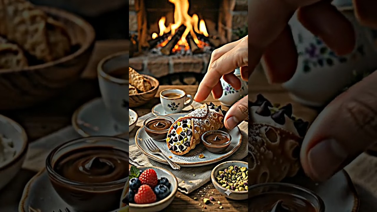 Mini Cannoli 🥮 | Tiny Italian Dessert | Miniature Cooking ASMR #shorts#minicooking #miniaturecooking Mini Cannoli 🥮 | Tiny Italian Dessert | Miniature Cooking ASMR #shorts#minicooking #miniaturecooking