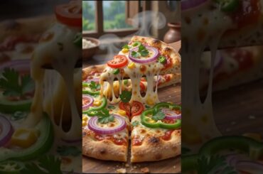 🍕 Rainy Day Village Pizza | Wood Fired Pizza in Indian Village 🌧️ #shorts