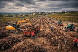 “France is destroying 30,000 hectares of vineyards — because people stopped drinking wine.”