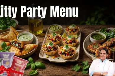 Kitty Party Workshop | Italian Samosas | Mexican Cups with Baked Tortilla | Kala Chana Paneer Cutlet