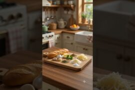 ✨ Tiny Italian Garlic Bread Ban Gaya! 😍 Must Watch #shorts #garlicbread #food