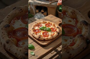 Perfect American Pizza in 10 Seconds! 🍕 | AI Cooking #Shorts