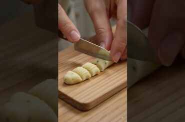Mini Cooking Italian Gnocchi #gnocchi #italianfood #foodie #minicooking#tinyfood #shortfeed #cooking