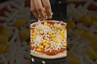 corn pizza🍕#ai #shorts #food #recipe #cooking #viral #trending#video #short #shortvideo #shortsfeed