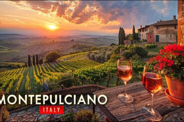 The Kind of Place We All Need | Montepulciano, Italy Walking Tour 4K