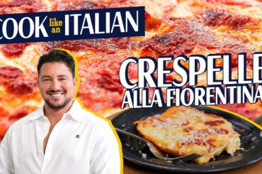 How to Cook Cheesy Tuscan Crepes Like an Italian (with Chef Gabe Bertaccini) 🇮🇹
