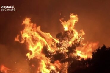 Out-of-control wildfires burn in Europe as millions brace for severe weather in the U.S.