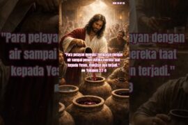 Mukjizat Pertama Yesus | Jesus' First Miracle: Water into Wine 💧✨🍷