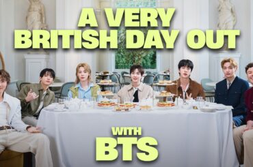 BTS react to British food and SPILL on comeback album ‘Arirang’ | Very British Day Out