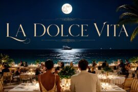 La Dolce Vita 🌙 Italian Restaurant Music by the Sea | Romantic Dinner Ambience |