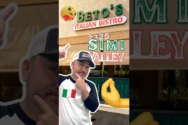 Best Italian food in Simi Valley? Beto’s Italian Bistro Review | Steve Hise