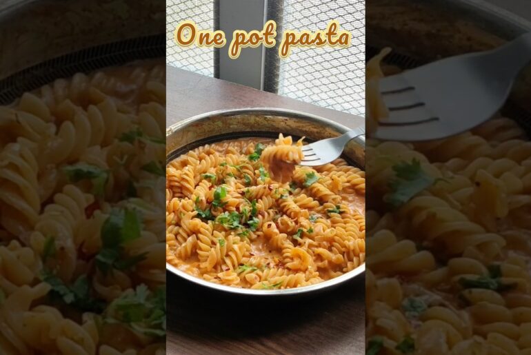 *The best* One pot Pasta 🍜🙌 #shorts #trending